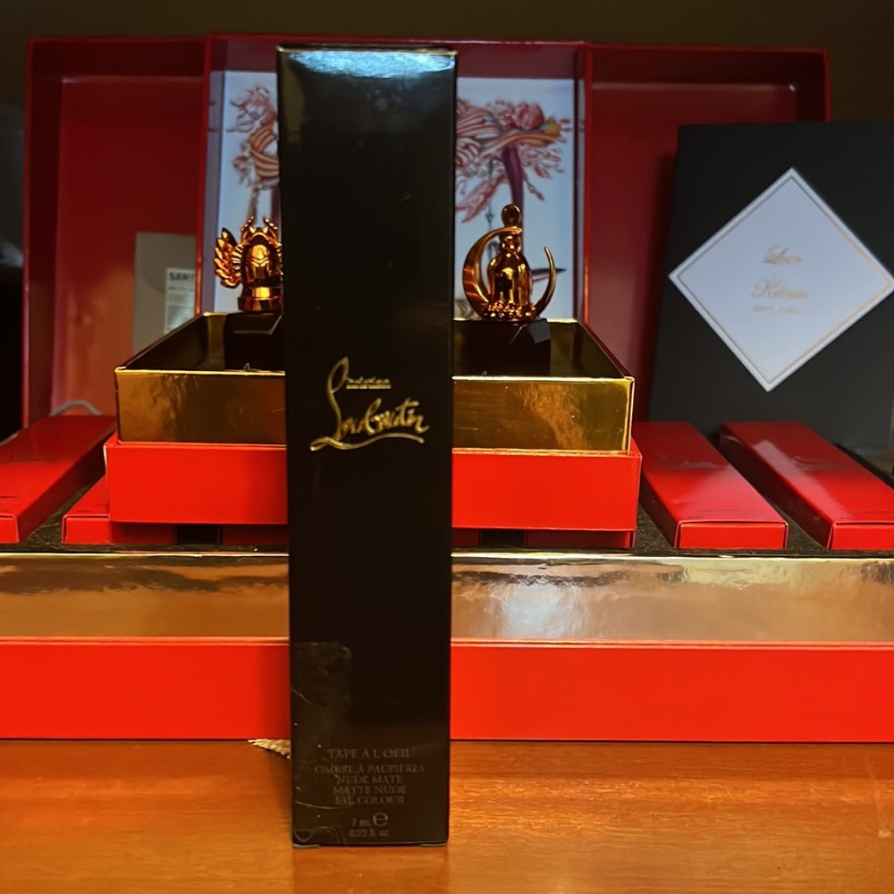 ❣️Authentic Black Christian Louboutin Box For Eye Shadow - Picture 2 of 7